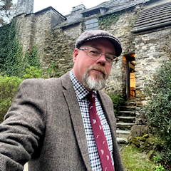 Jonathan Boakes, mid paranormal investigation at Kilminorth