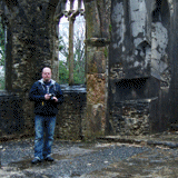 Jonathan Boakes, photographing Buckfastleigh Church