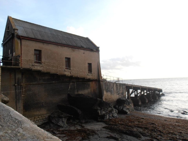Lizard old Lifeboat Station, featuring in The Last Crown as a main feature of Krippen Crag.