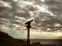 A last view of Britain, at the countries most southerly point.