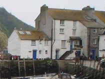 The inner harbour at Polperro featured a great deal in The Last Crown. Fans of the first game are very likely to recognise Harbour Cottage, such a familar landmark in the harbour.