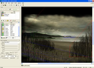 Adding rollovers, actors and 'hidden 3D'.
