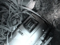 Dictaphone: Left by the Bronze Age Monument.