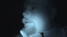 The lonely traveller, who dare not turn his head...