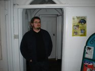 Matt, in the entrance hall