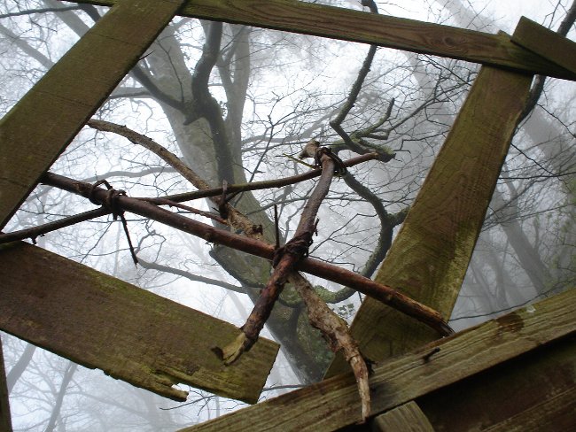 A 'Blair Witch' style stick man. A joke?