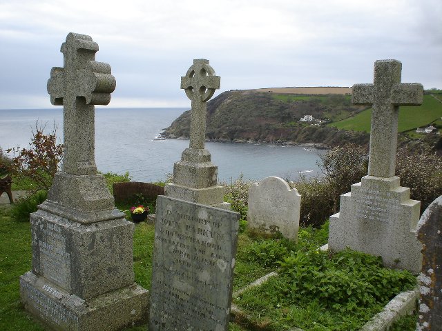 Talland Bay Church, overlooking the legendary smugglers harbour.
